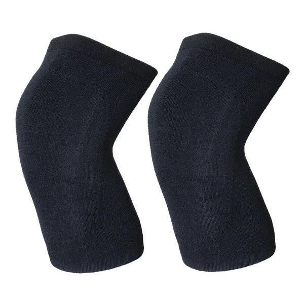 

elbow & knee pads udoarts cashmere support / (upgraded version)(1 pair), Black;gray