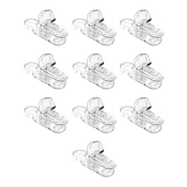 

bag clips 10pcs masks accessories durable firm plastic clip camisole feeding bottle stabilizer diy making strip supplies tools