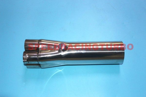 

manifold & parts speedracingturbo exhaust header collector slip on 1 3/4" tube 3.5" single
