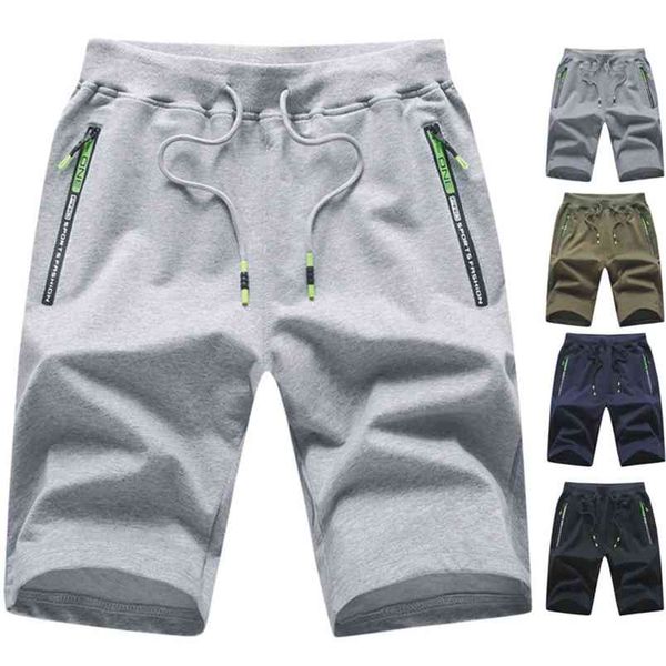 

c brand shorts summer men's knitted capris youth sports leisure shorts cross border large beach pants 210629, White;black