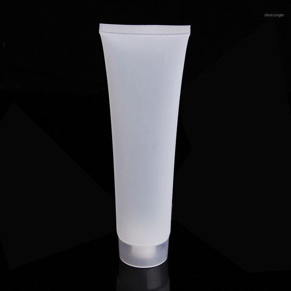 

1pc polish empty clear tube cosmetic cream lotion container makeup bottle q1qd