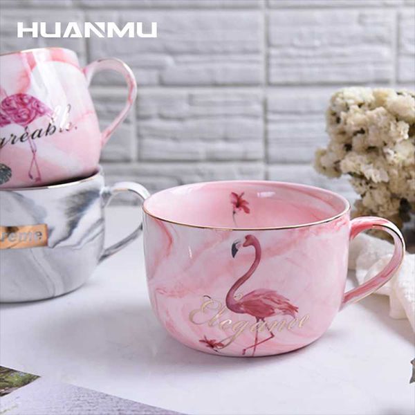 

mugs 600/850ml student instant noodle big cup creative ceramic oatmeal bowl with lid breakfast marble milk coffee mug
