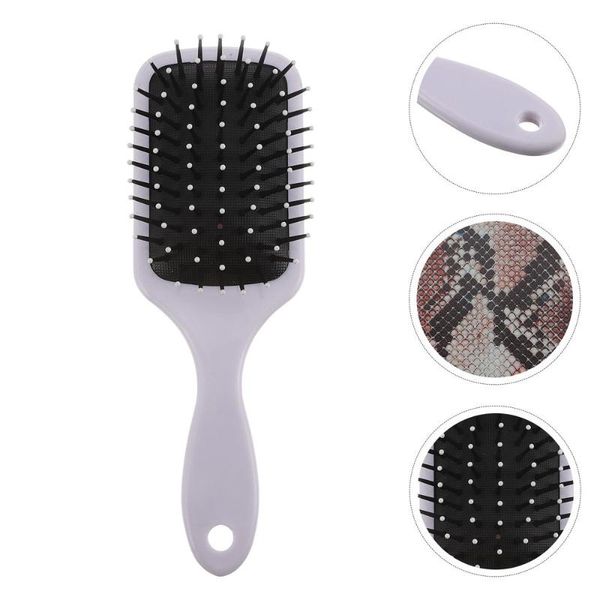 

hair brushes 1pc professional styling comb airbag brush portable scalp, Silver