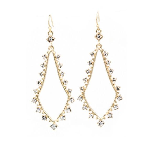 

dangle & chandelier fashion crystal water drop earrings for women, Silver