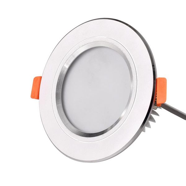 

jlaprira ceiling recessed led spot light led downlight 3w 5w 7w 9w silver golden white for bathroom shower room