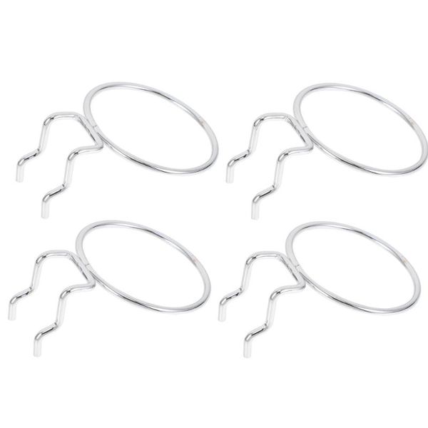 

hooks & rails 4pcs pegboard rings accessories cups holder organizer