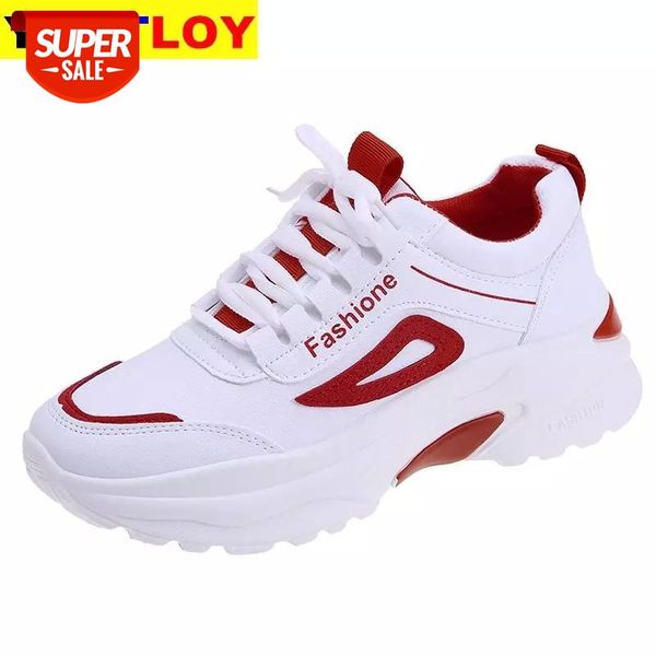 

women shoes chunky sneakers women fashion vulcanize shoes white sneakers basket femme casual 35-41 #nz9i
