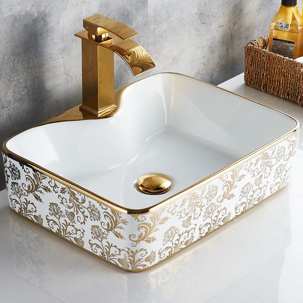 

2021 new art set ceramic countersink wash bathroom faucet pop up basin mixer tap bl6t