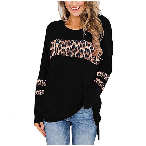 

print uipaard t-shirts side split high location tunisia women long mouw o-neck casual mode t-shirt women's roupas feminina, White