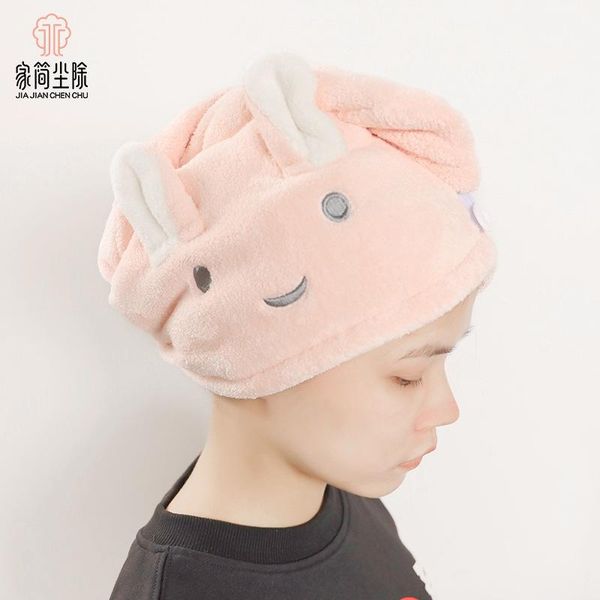 

towel super absorbent reusable towels shower cap microfiber bath quick dry hair drying soft lovely turban