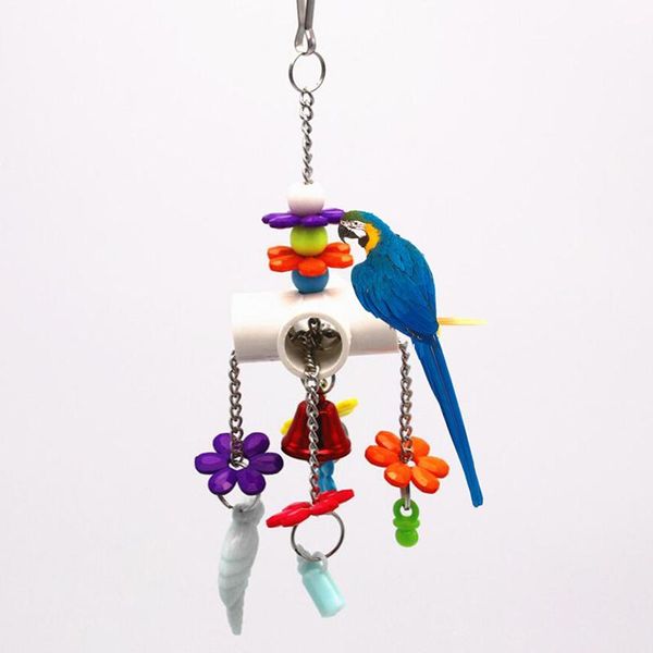 

other bird supplies parrot toys wood birds standing chewing rack flower shape toy accessories