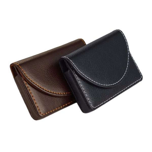 

card holders package holder business case travel minimalist wallet phone pocket pasjeshouder tarjetero #15, Brown;gray