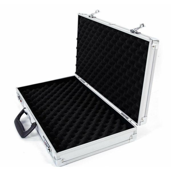 

aluminum framed locking gun case pistol handgun lock box jlllvd outbag2007