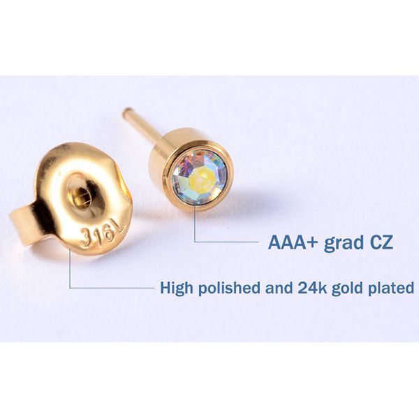 

1pc disposable sterile ear piercing unit cartilage tragus helix piercing gun no pain piercer tool machine kit stud ball earrings