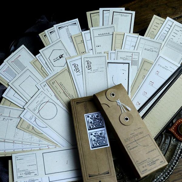 

other arts and crafts retro simple bottom note paper diy scrapbooking decorative thick card material