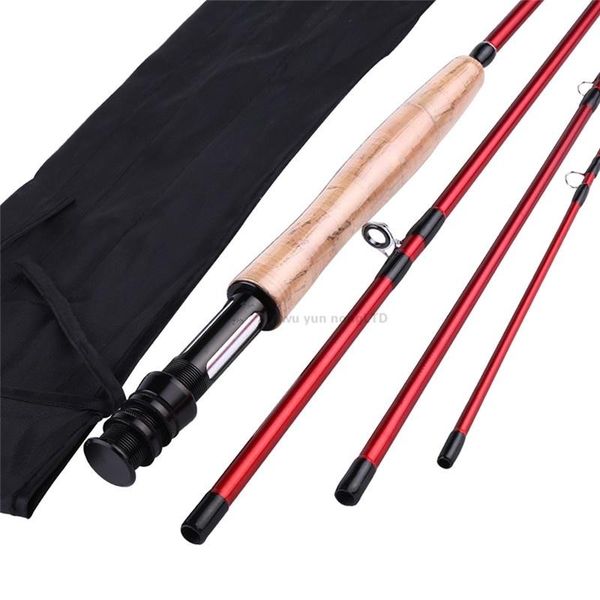 

boat fishing rods sougayilang 2.7m 4 sections carbon fiber rod 8.86 ft #5 fast action spinning pesca