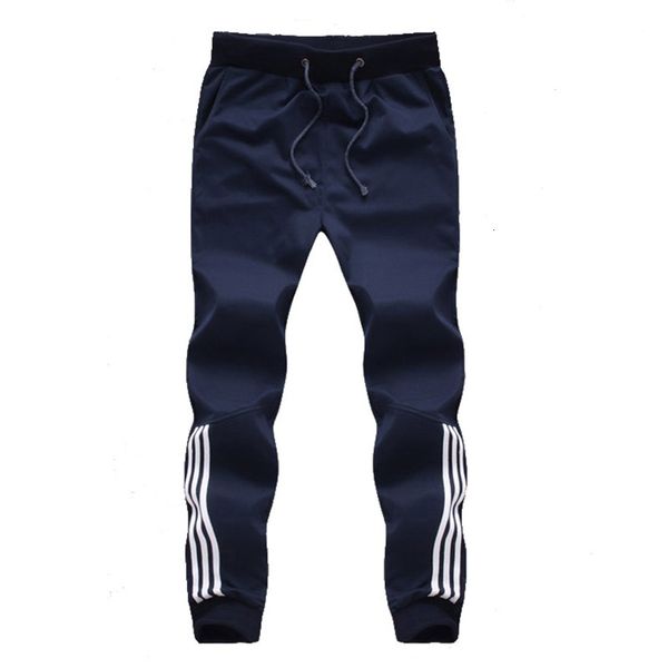 

2021 new fashion tracksuit bottoms casual cotton sweatpants mens joggers striped pants gyms clothing plus size 5xl v8un, Black