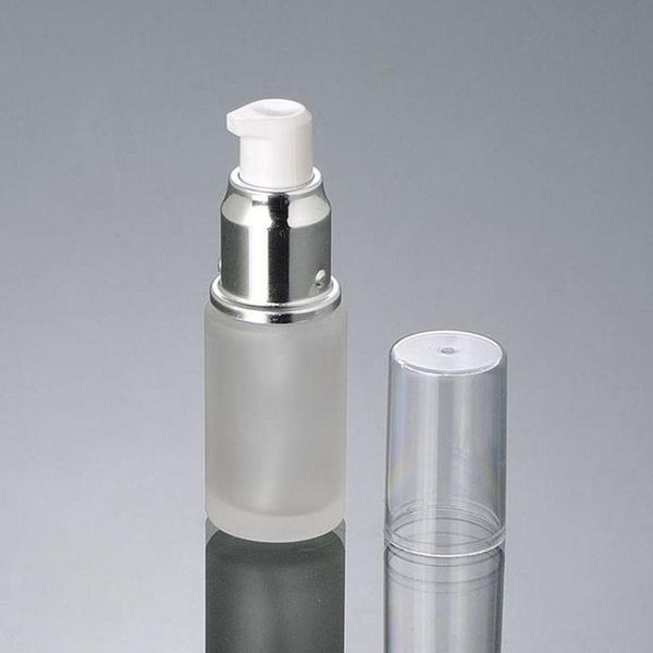 

20ml matte glass bottle wholesale 300pcs/lot 2 color premium emulsion bottle glass jar f20211894