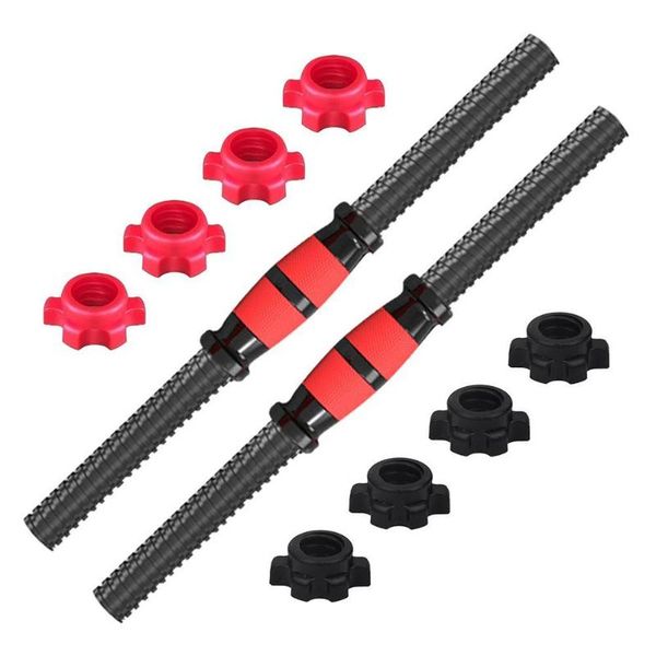 

dumbbells dumbbell bar handle strength training with spinlock collar workout fitness equipment