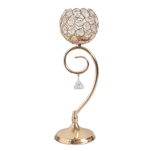 

candle holders 1pcs holder crystal candelabra wedding table centerpieces birthday party home decoration