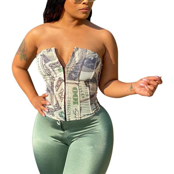 

women dollar printed blouses autumn bottoming spliced shirt hook-and-eye closure back lace-up off-the-shoulder tube s-l, White