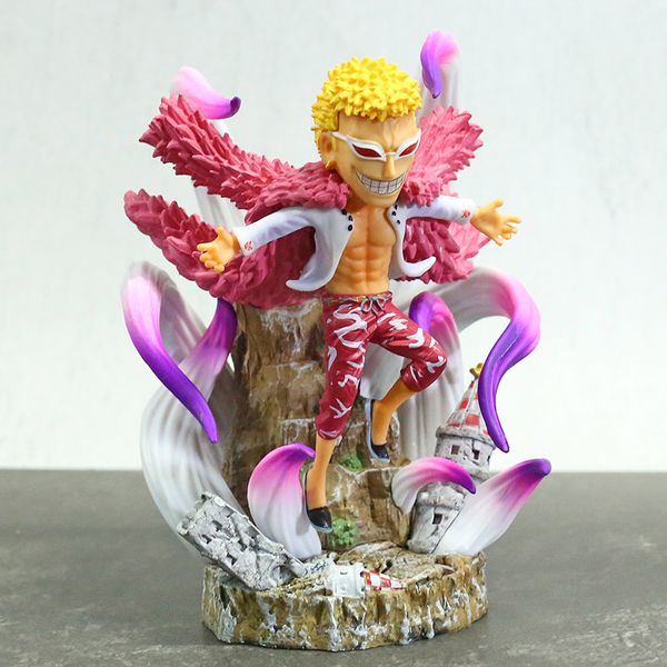 

Anime Cartoon Doflamingo / Gekko Moria Brinquedos Figurals Figurine Desktop Doll