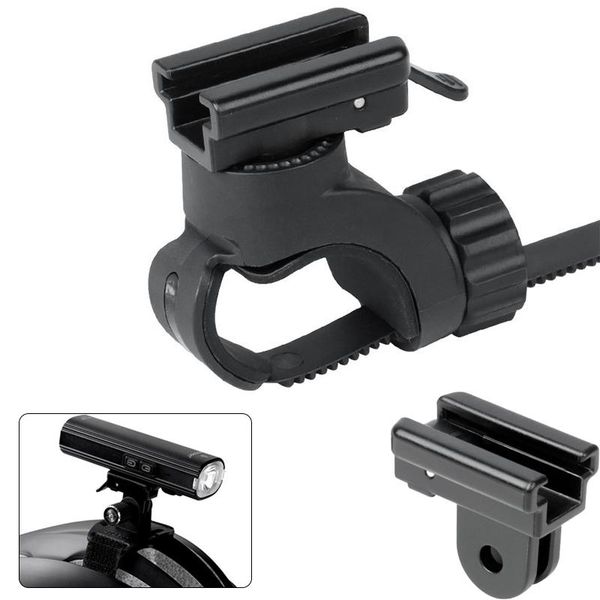 

bike lights bicycle headlight holder mount for gaciron h03/ h07 mtb front led lamp buckle quick release helmet adaptor bracket