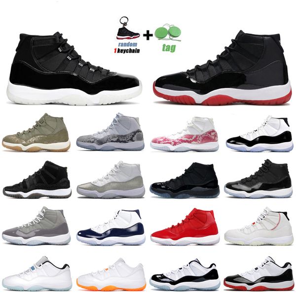 

11s jumpman basketball shoes for men women jubilee 25th anniversary bred concord 45 legend blue metallic silver space jam mens trainers spor