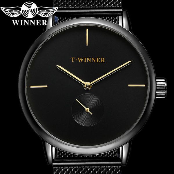 

wristwatches winner fashion mechanical men wristwatch military army sport male clock skeleton stainless steel man watch 817, Slivery;brown