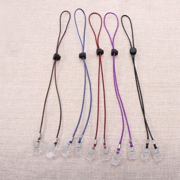 

napkin rings 5pcs clip bib chain flexible lanyard holder