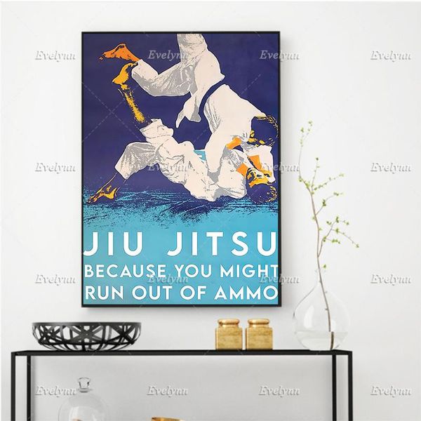 

paintings jiu-jitsu techniques poster, fighting martial arts, jiu jitsu players, wall art, bjj home decor prints art canvas