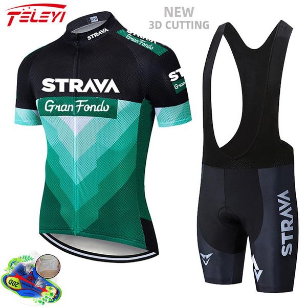

racing sets pro team 2021 short sleeve cycling jersey mtb bicycle clothing maillot ropa ciclismo outdoor sportswear quick dry, Black;blue