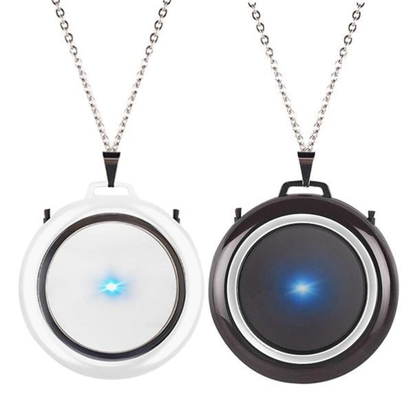 

air purifiers sanq necklace purifier, hanging neck portable car oxygen bar negative ion purifier(2 pack)
