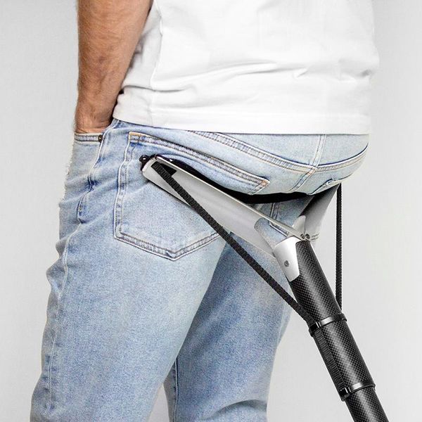 

camp furniture outdoor travel retractable stool ultra light aluminum alloy portable beach chair camping ultralight go out folding