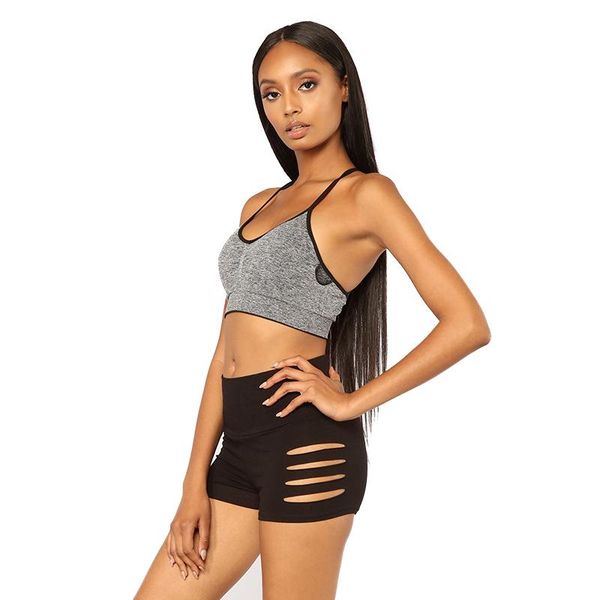 

stretch shorts women's high waist leggings stretch hole shorts workout yoga pants fitness workout pants, White;black