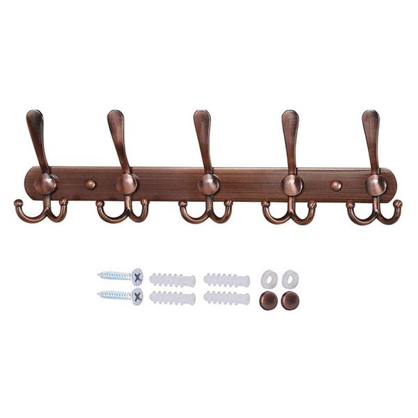 

stainless steel hook, small wall-mounted coat hanger towel holder storage rack for towel bags clothing