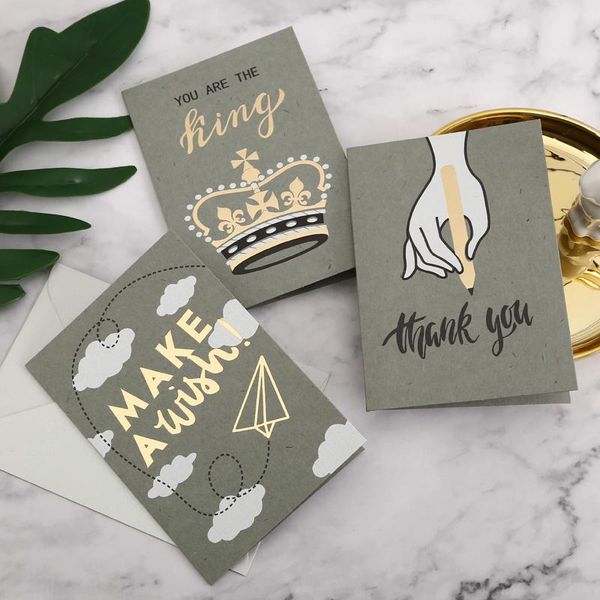 

greeting cards 9pcs mini party birthday invitation kids