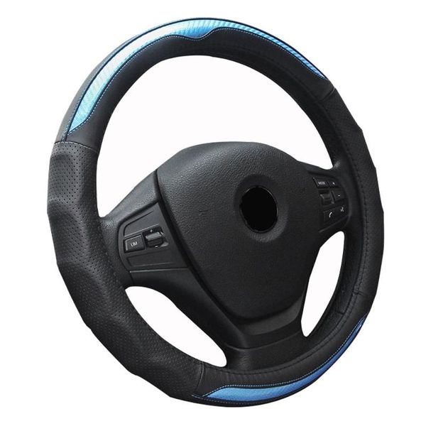 

steering wheel covers car cover first layer cowhide four seasons universal automobile interior accessories