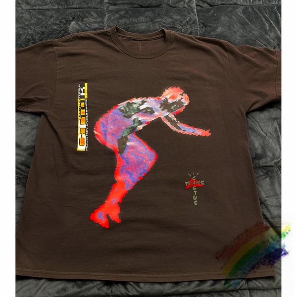 

2021 new travis scott cactus jack trails digital t-shirt men women 1:1 astroworld t shirt mens tees z32q, White;black