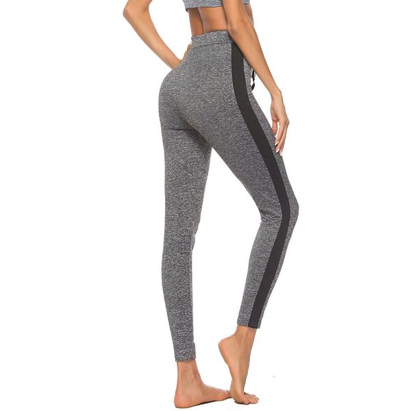 

slim yoga women's large leggings sports fitness pants, Gray