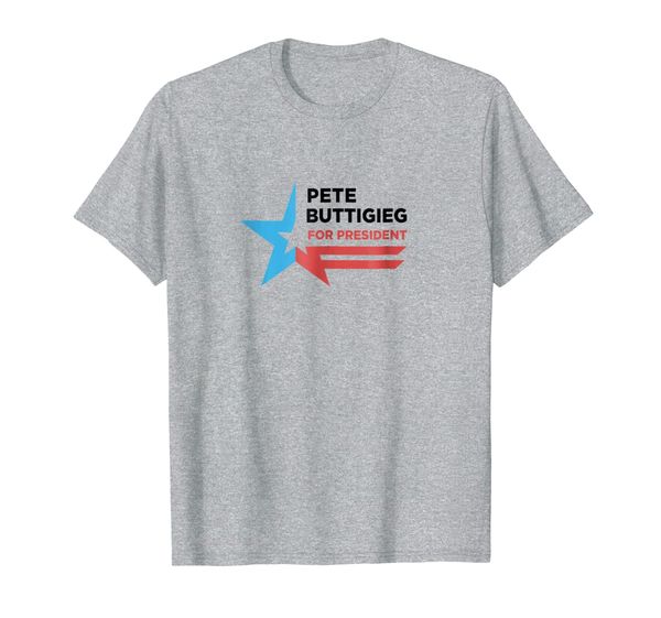 

pete buttigieg for president 2020 election t-shirt, White;black