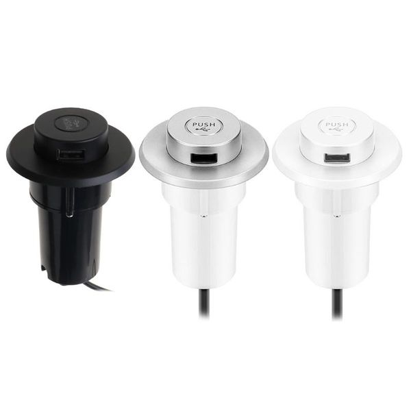 

hubs us/eu plug desk hole embedded usb charger lifting hidden extension hub lapcomputer peripheral adapter for mouse keyboard