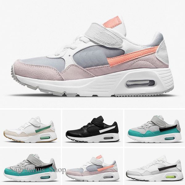 

2022 spring children shoes boys girls sport shoes fashion breathable baby soft bottom non-slip casual kids sneakers aa220311, Black