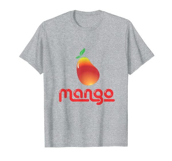 

mango t-shirt | cool summer fruit design, White;black
