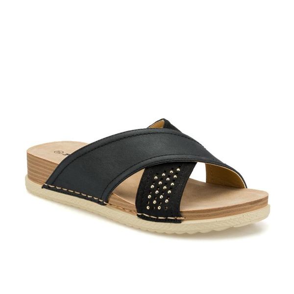 

161225.z black female slippers