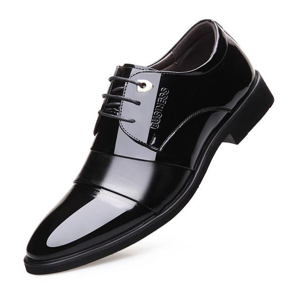 

dress shoes men elegant spring leather comfortable fashion luxury designer #ms8116126, Black