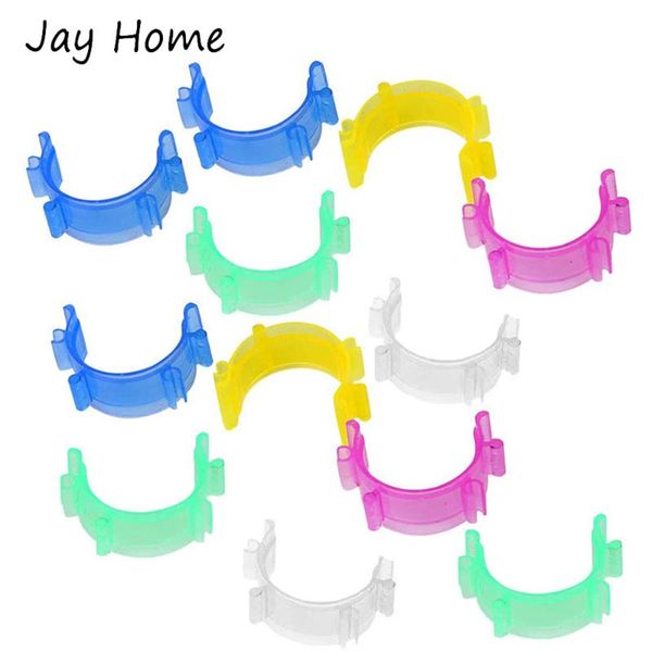 

10/40pcs sewing bobbin clips plastic bobbins thread spool holder clamps for sewing machine embroidery quilting accessories, Black