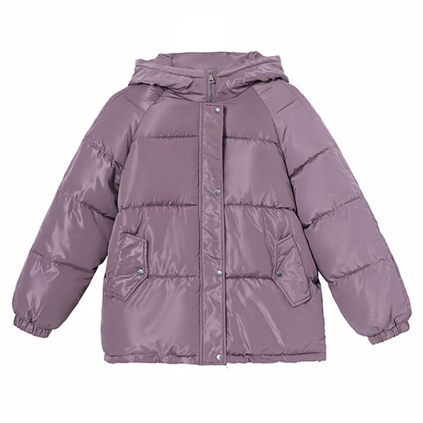 

2021 New ladies down cotton coat short winter solid fashion women's jacket warm clothing h00197 DPW9, Black