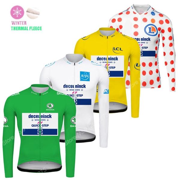 

racing jackets 2022 quick step france tour team cycling jersey long sleeve clothing race road bike yellow shirts bicycle mtb ropa maill, Black;red