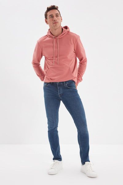 

men's jeans trendyol male skinny fit tmnaw22je0314, Blue